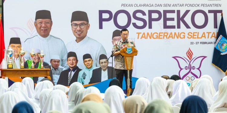 Sekda Kota Tangerang Selatan, Bambang Noertjahjo menutup kegiatan Puspekot 2025