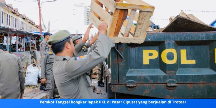 Relokasi PKL Pasar Ciputat