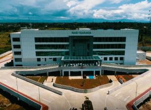 *Tampilan depan rumah sakit umum daerah di Tigaraksa, fasilitas kesehatan utama