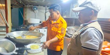 kebakaran Asrama Polsek Serpong Tangsel